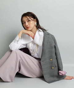 JUSGLITTY(ジャスグリッティー) |チェックテーラードジャケット