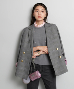 JUSGLITTY(ジャスグリッティー) |チェックテーラードジャケット