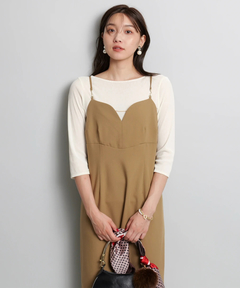 スタッフコーディネート】Iラインキャミワンピース｜aki｜Arpege story