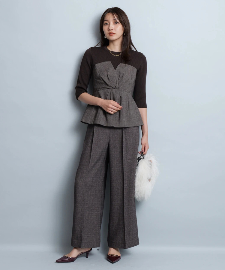 ハートベルト付ワイドパンツ | パンツ | JUSGLITTY（ジャス  