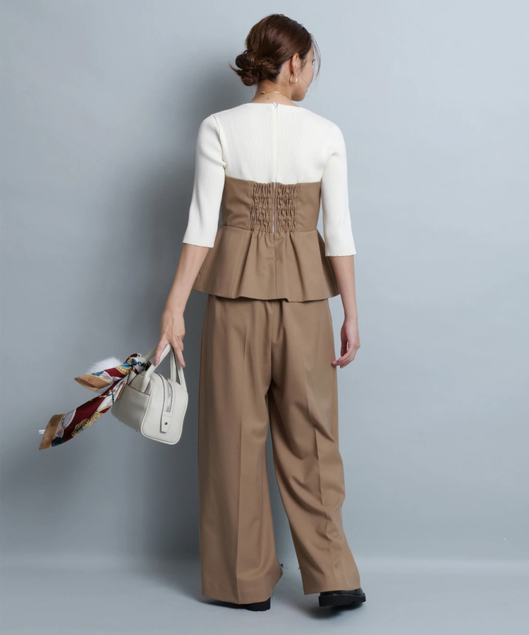 ArpegeStory アルページュストーリー　ドレスパンツ アルページュ ストーリー Arpege story ドレスパンツMピンク