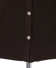 JUSGLITTY(ジャスグリッティー) |配色シャツカラーニット