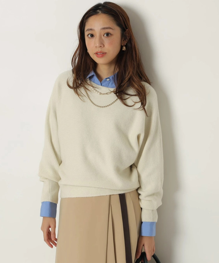 タグ付きJUSGLITTY新品未使用ウールカシミヤドルマンニット ウールカシミヤドルマンニット | ニット | JUSGLITTY（ジャス