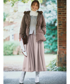 JUSGLITTY(ジャスグリッティー) |ドロスト撥水ダウン