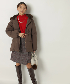 JUSGLITTY(ジャスグリッティー) |ドロスト撥水ダウン