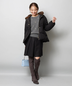 JUSGLITTY(ジャスグリッティー) |ドロスト撥水ダウン