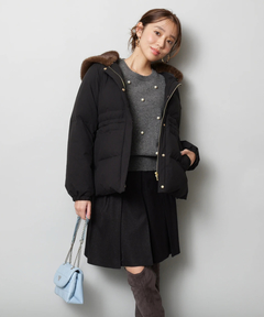 JUSGLITTY(ジャスグリッティー) |ドロスト撥水ダウン