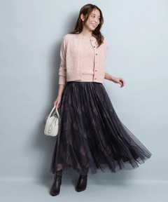 JUSGLITTY(ジャスグリッティー) |シアーチェックスカート