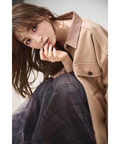 JUSGLITTY(ジャスグリッティー) |シアーチェックスカート