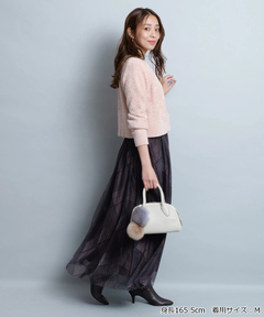 JUSGLITTY(ジャスグリッティー) |シアーチェックスカート