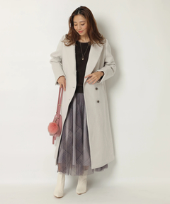 JUSGLITTY(ジャスグリッティー) |シアーチェックスカート