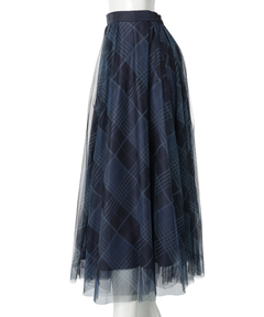 JUSGLITTY(ジャスグリッティー) |シアーチェックスカート