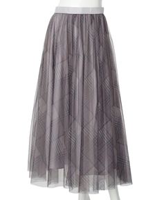 JUSGLITTY(ジャスグリッティー) |シアーチェックスカート