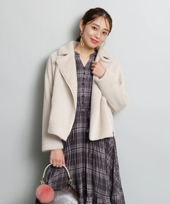 美品 24AW JUSGLITTY フラッフィーライダース ファーコート 完売品 2025年最新】JUSGLITTY 着丈：ミドル 毛皮・ファーコートの人気