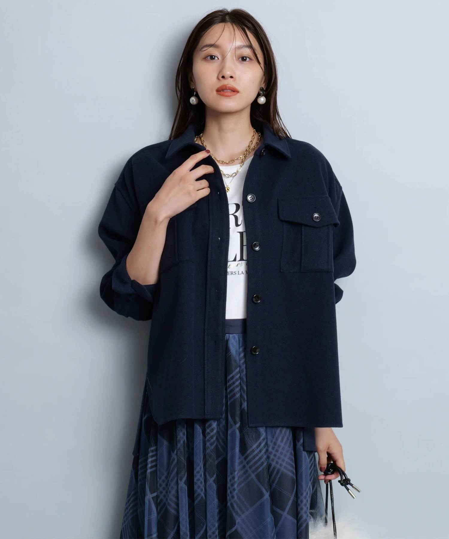 ウールライクジャケット | ジャケット | JUSGLITTY（ジャス