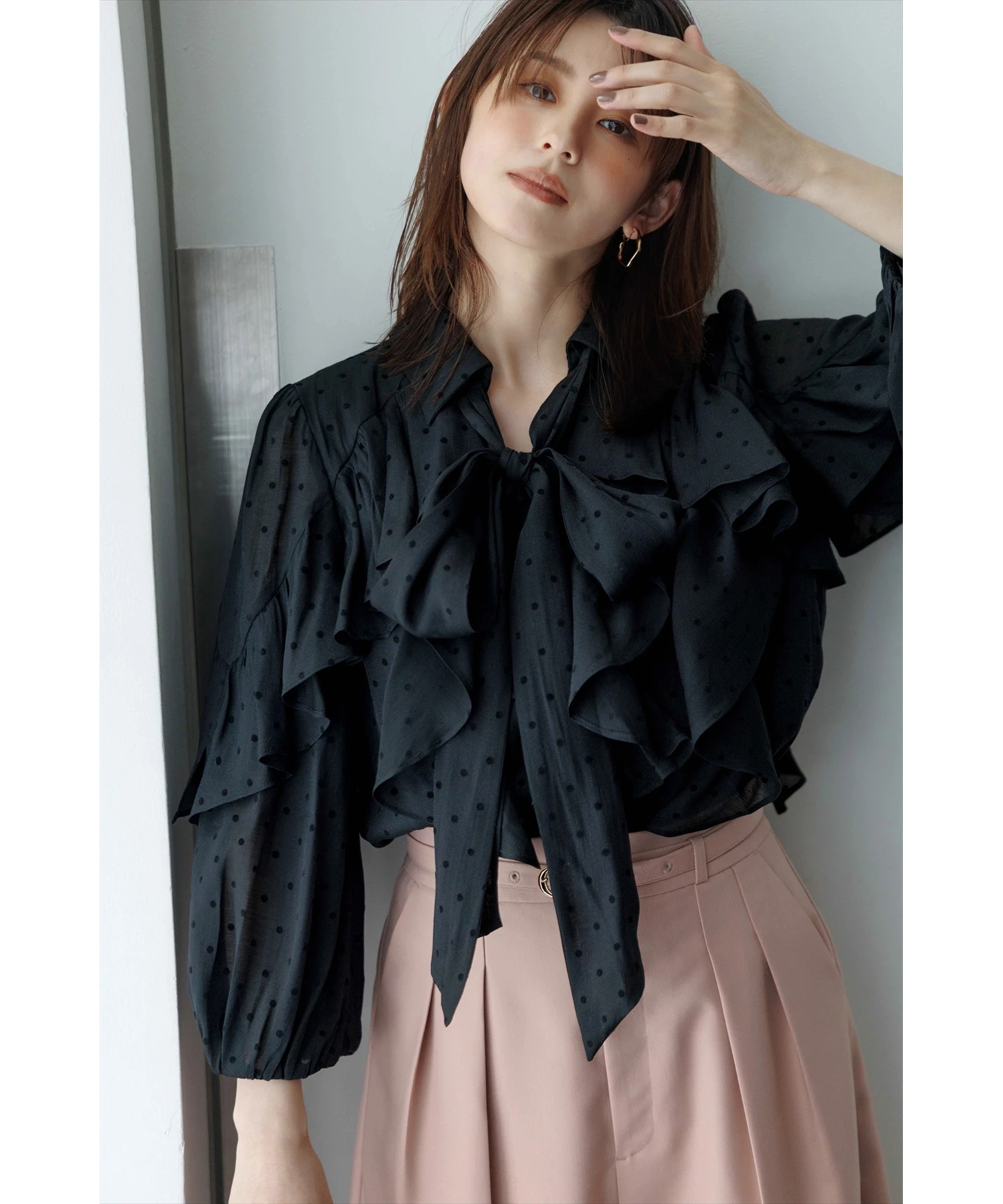 Arpege story ジレブラウス Arpege story ジレブラウス - メルカリ