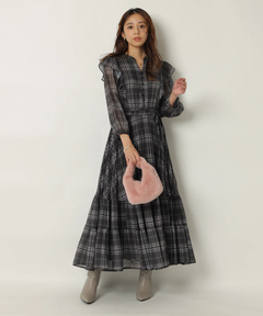 新品同様 ジャスグリッティー チェックワンピース Arpege storyピンク ワンピース ピンク 商品一覧（レディース） │【公式通販