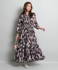 JUSGLITTY(ジャスグリッティー) |バリエーションプリントワンピース