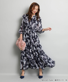 JUSGLITTY(ジャスグリッティー) |バリエーションプリントワンピース