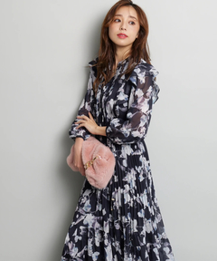 JUSGLITTY(ジャスグリッティー) |バリエーションプリントワンピース