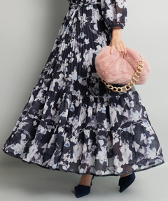 JUSGLITTY(ジャスグリッティー) |バリエーションプリントワンピース