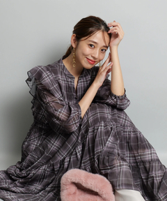 JUSGLITTY(ジャスグリッティー) |バリエーションプリントワンピース