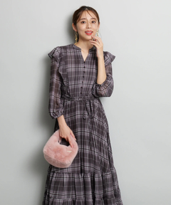 JUSGLITTY(ジャスグリッティー) |バリエーションプリントワンピース