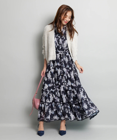 JUSGLITTY(ジャスグリッティー) |バリエーションプリントワンピース