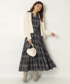 JUSGLITTY(ジャスグリッティー) |バリエーションプリントワンピース