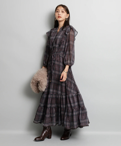 JUSGLITTY(ジャスグリッティー) |【Arpege story限定】バリエーションプリントワンピース