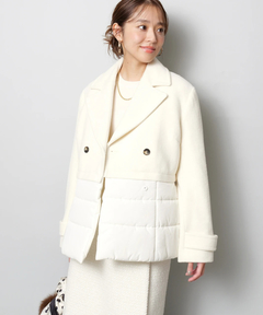 JUSGLITTY(ジャスグリッティー) |ドッキングペプラムコート