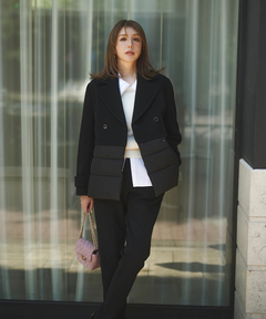 JUSGLITTY(ジャスグリッティー) |ドッキングペプラムコート