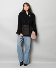 JUSGLITTY(ジャスグリッティー) |ドッキングペプラムコート