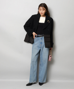 JUSGLITTY(ジャスグリッティー) |ドッキングペプラムコート