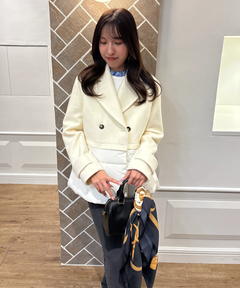 JUSGLITTY(ジャスグリッティー) |ドッキングペプラムコート