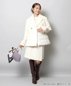 JUSGLITTY(ジャスグリッティー) |ドッキングペプラムコート