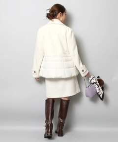 JUSGLITTY(ジャスグリッティー) |ドッキングペプラムコート