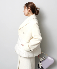 JUSGLITTY(ジャスグリッティー) |ドッキングペプラムコート