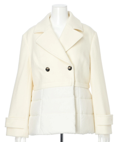 JUSGLITTY(ジャスグリッティー) |ドッキングペプラムコート