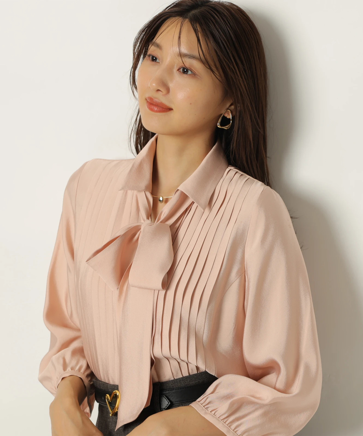 有楽町マルイ限定》ピンタックシャツブラウス | シャツ・ブラウス