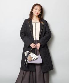 JUSGLITTY(ジャスグリッティー) |キルティング中綿ミドルコート