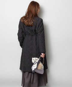 JUSGLITTY(ジャスグリッティー) |キルティング中綿ミドルコート