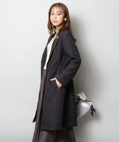 JUSGLITTY(ジャスグリッティー) |キルティング中綿ミドルコート