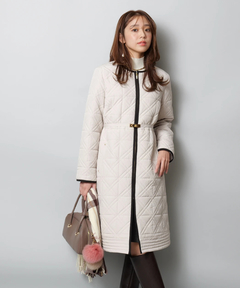 JUSGLITTY(ジャスグリッティー) |キルティング中綿ミドルコート