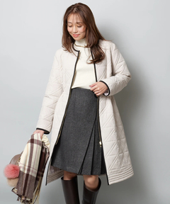 JUSGLITTY(ジャスグリッティー) |キルティング中綿ミドルコート