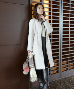 JUSGLITTY(ジャスグリッティー) |キルティング中綿ミドルコート