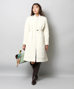 JUSGLITTY(ジャスグリッティー) |キルティング中綿ミドルコート