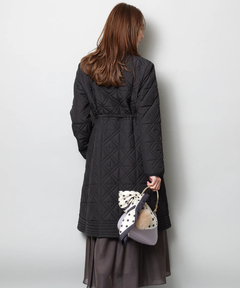 JUSGLITTY(ジャスグリッティー) |キルティング中綿ミドルコート