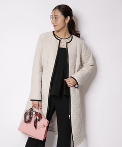 JUSGLITTY(ジャスグリッティー) |キルティング中綿ミドルコート