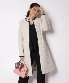 JUSGLITTY(ジャスグリッティー) |キルティング中綿ミドルコート